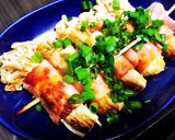 居酒屋気分！えのきベーコン巻き串☆作り方9写真