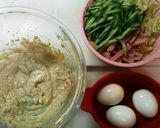 茹で時間のみ！タラコのサラダ風パスタ作り方2写真