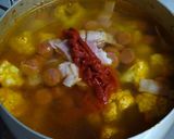 ジャンバラヤスープ in カリフラワー作り方9写真