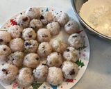 赤飯饅頭:桜バージョン作り方2写真