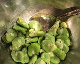 そら豆とパルミジャーノチーズの和えもの作り方3写真