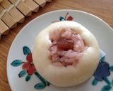 赤飯饅頭:桜バージョン作り方5写真