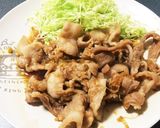豚バラ生姜焼き作り方7写真