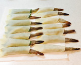 子供の日♡お弁当♡餃子の皮で海老フライ作り方17写真