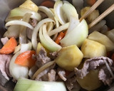 【作り置き】水なしで！簡単 肉じゃが作り方2写真