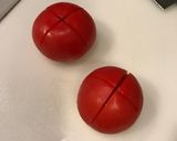 電子レンジで簡単！トマトまるごとスープ♡作り方2写真