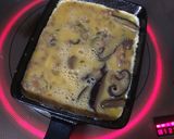 納豆と椎茸の甘煮のオムレツ作り方5写真