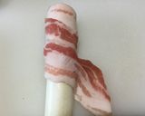 ☆白ネギの豚肉巻き照り焼き☆作り方2写真