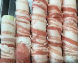 ☆白ネギの豚肉巻き照り焼き☆作り方3写真