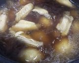 甘辛♪ 新じゃがと手羽中の煮っころがし作り方4写真