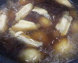 甘辛♪ 新じゃがと手羽中の煮っころがし作り方4写真