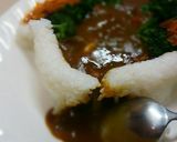 普通のカレーライスでダムカレー✨作り方5写真