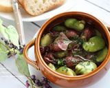 ホタルイカと空豆のオイル煮作り方3写真