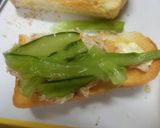しそ梅ときゅうりとツナのホットサンド②作り方7写真