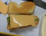 しそ梅ときゅうりとツナのホットサンド②作り方8写真