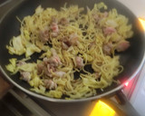 焼きそばともんじゃ焼き合わせました＾＾作り方3写真