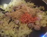 焼きそばともんじゃ焼き合わせました＾＾作り方4写真
