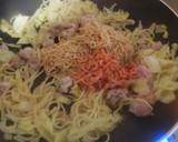 焼きそばともんじゃ焼き合わせました＾＾作り方4写真