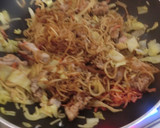 焼きそばともんじゃ焼き合わせました＾＾作り方5写真