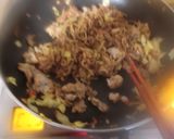 焼きそばともんじゃ焼き合わせました＾＾作り方8写真