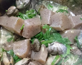 こんにゃく・あさりの味噌マヨ炒め作り方5写真