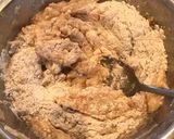 甘味噌ダレで鶏と牛蒡の揚げ団子作り方2写真