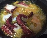 スキレットでタコと海老のアヒージョ☆作り方4写真
