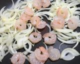 簡単♪むきエビと玉ねぎのケチャップ炒め♡作り方4写真