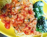 超簡単鯖缶①サバトマチーズ丼!!作り方4写真