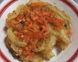 超楽々 由比産桜えびのかき揚げ丼作ります作り方1写真