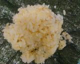 卵かけご飯のおにぎらずフレンチ風作り方3写真