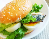 ぶりバーガー　わさびマヨネーズで作り方7写真
