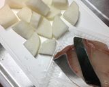 電気圧力鍋で作る、最速美味ぶり大根。作り方1写真