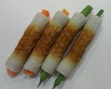 豚ちくわ巻き♪作り方1写真