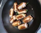ちくわでかさ増し肉巻き作り方5写真