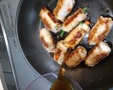 ちくわでかさ増し肉巻き作り方7写真