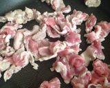 スナップエンドウ豚バラぶなしめじ味噌炒め作り方6写真