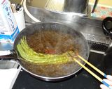 山ふきと油揚げの煮物作り方3写真