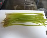 山ふきと油揚げの煮物作り方5写真