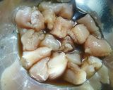 ささみとピーマンのマヨポン炒め作り方1写真