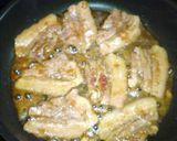 蒲焼のたれで！豚バラ☆鰻たれ丼作り方3写真