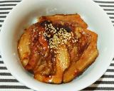 蒲焼のたれで！豚バラ☆鰻たれ丼作り方5写真