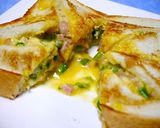 レンジで簡単!もこもこキッシュトースト作り方5写真