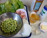 うすいえんどうの煮物作り方1写真