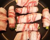 ナスとアスパラガスの豚バラ肉巻き作り方2写真