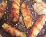 ナスとアスパラガスの豚バラ肉巻き作り方5写真