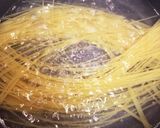 ホタルイカとアスパラガスのペペロンチーノ作り方3写真