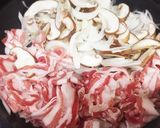 簡単ランチ♡絶品豚バラつけ汁蕎麦（甘口）作り方4写真