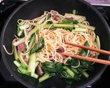 小松菜&砂肝で簡単!スタミナパスタ☆☆作り方8写真