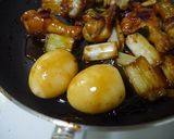 半熟卵と手羽元の甘辛煮作り方7写真